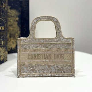 Dior Book Tote Mini Gold Bag Deu46372, Sold Out