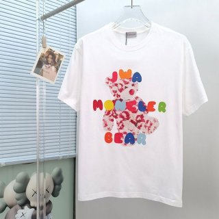 New color ☆ Rare Moncler logo T-shirt copy unisex mox81585