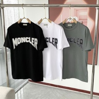 Moncler logo short sleeve T-shirt replica 3 colors mob11105