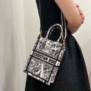 Very popular: Dior replica BOOK TOTE mini phone bag ded66799