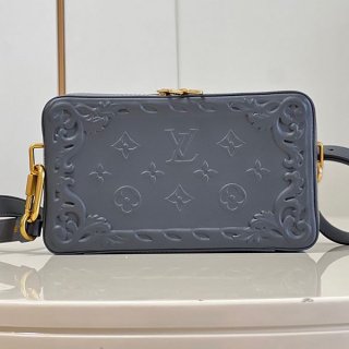 Boutique Louis Vuitton Monogram Shoulder Bag Replica Grey M82035