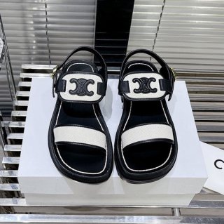 The world-famous Celine Claire Triomphe sandals are fake Cep16417