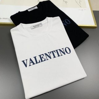 Rare Valentino replica SIGNATURE print T-shirt in 2 colors Vua91925