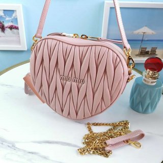 Extremely rare! Miu Miu replica heart-shaped shoulder bag myl53950