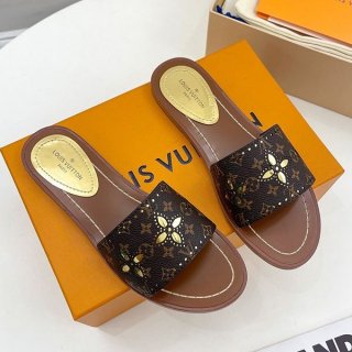 Hard to find Louis Vuitton replica Monogram sandals and mules vuu54219