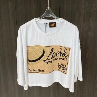 {Adult cute} Loewe hat cotton T-shirt copy loy85354