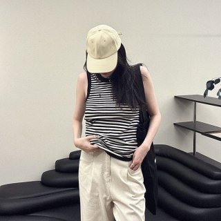 *Saint Laurent copy* Striped tank top 743660Y37KT1095