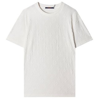Very popular! Louis Vuitton T-shirt replica Monogram Sand motif cotton vus75769