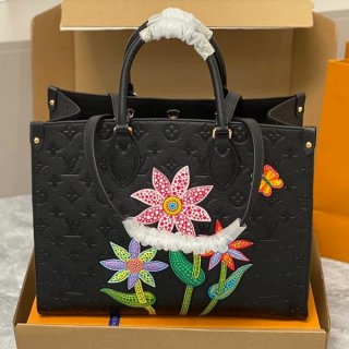 Hard to find Louis Vuitton LV x YK On the Go MM Replica Tote Bag M46416