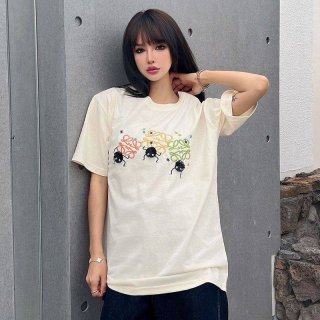 Free shipping Loewe copy "Spirited Away" Susuwatari Anagram T-shirt (cotton) loc51628