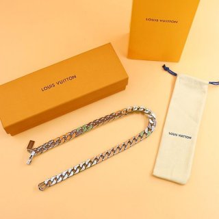 Collier Chain Replica ★ 21SS New Louis Vuitton Necklace Replica Links Pastel vub93079