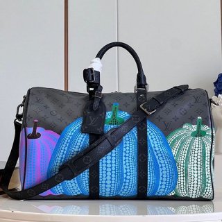 Classic Louis Vuitton x Yayoi Kusama replica Boston bag M46441
