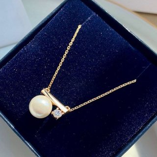 Super Hot Topic! Tasaki Replica Petit Balance Class Necklace Pearl tai08840