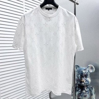 Louis Vuitton Monogram Cotton T-shirt Replica vuh23844