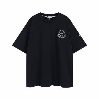 Moncler Replica Cotton Logo Print T-Shirt with Tracking moj86981
