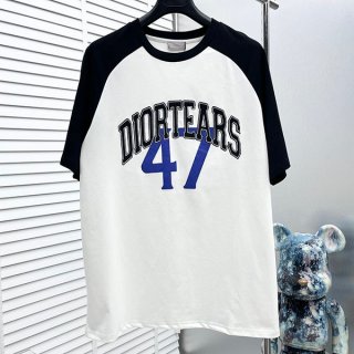 Hard to find Dior Tears replica 47 logo printed T-shirt det80942