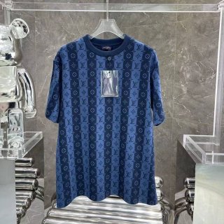 Free shipping Louis Vuitton logo T-shirt copy vuu26474