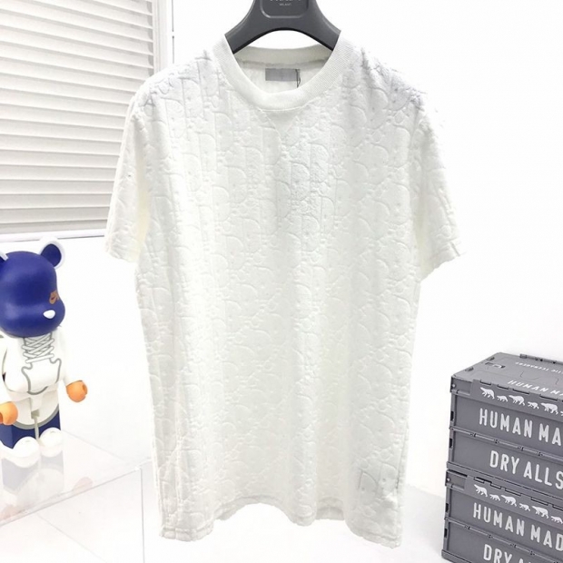 Rare color Dior T-shirt replica oversized white deg95430