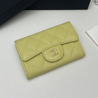 Competitive Chanel replica mini wallet, caviar, light gold hardware, sht74354