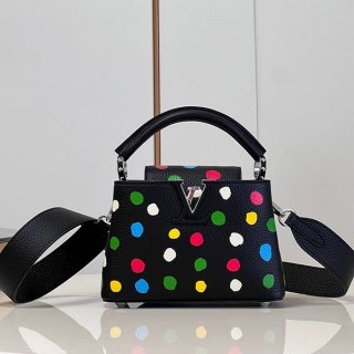 Very popular! Louis Vuitton LV x YK Capucines MINI replica bag vuq09825