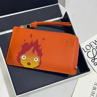 Loewe x Howl's Moving Castle Replica Coin & Card Holder log78860