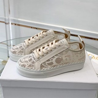 [Popular item] Chloe sneakers replica lace "Lauren" sneakers chm95369