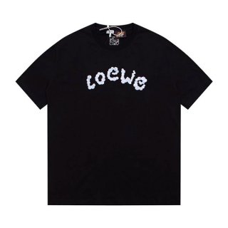 No.1 popular Loewe copy Paulas Ibiza logo cotton T-shirt short sleeve lok07899