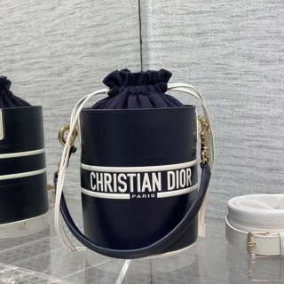Cute Dior Vibe Replica Small Bucket Bag Black M8703OOBR_M928