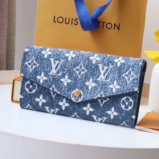 Very popular!! New color Louis Vuitton Portefeuille Sarah copy envelope-type wallet ★ M81183