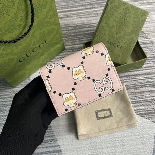Gucci GG Supreme Compact Wallet Replica - Attracts attention! gub95723