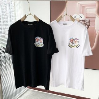 Very popular: Moncler replica print motif T-shirt moa00331