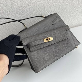 Extremely rare! Hermes replica Kelly 20 with outer stitching Epson bag ers00600