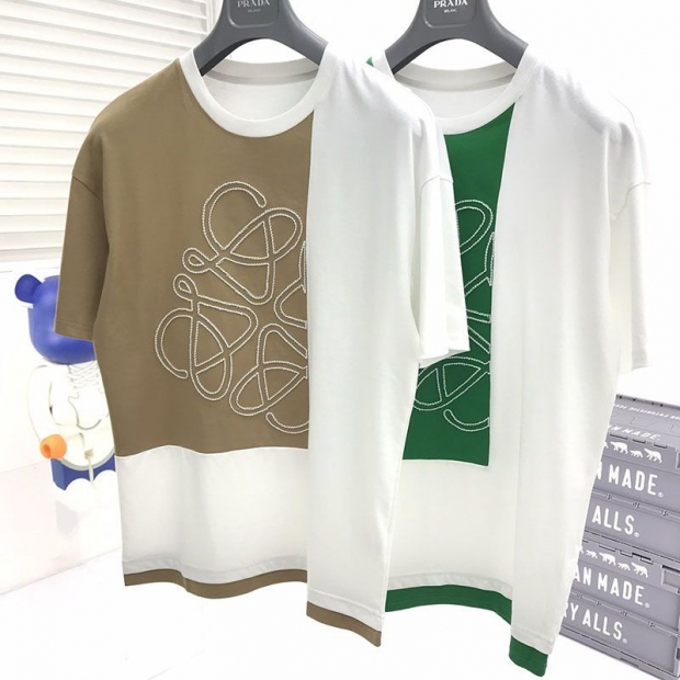 Sale new item available immediately ★ Loewe ★ Herbarium Anagram Cotton T-shirt fake 2 colors loc47480