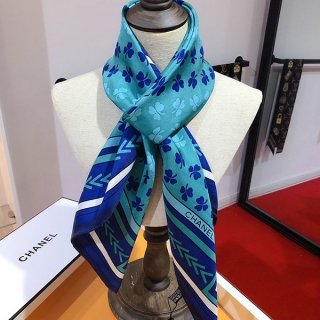 Hard to find! Chanel silk scarf replica shd58725