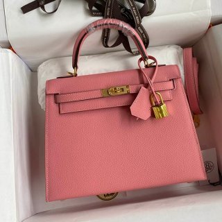 ☆Super popular☆Hermes replica Kelly 25cm, outer stitching, Epson, gold hardware eri30851