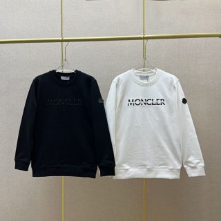 ★Japan!! Popular! Moncler copy sweatshirt with logo in 2 colors mos48103
