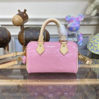 Attention ★ Louis Vuitton Speedy 20 Replica Vernis Shoulder Bag M81879