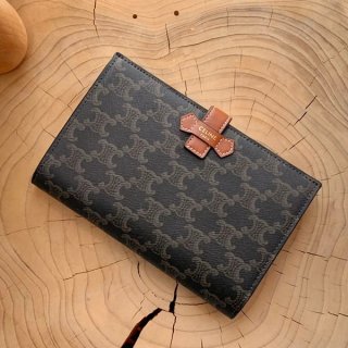 Sold out Celine Replica Strap / Triomphe Canvas Bi-fold Wallet Cex76314