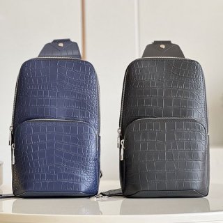 Hard to find Louis Vuitton crocodile shoulder bag replica in two colors vul39937