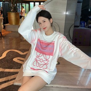Loewe Anagram Photocopy Sweatshirt Fake loa60522