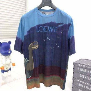 No. 1 in cumulative total sales! Loewe Spirited Away Haku T-shirt Cotton Jersey lob94485