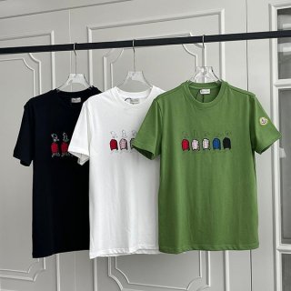 Moncler Replica Duck Outline Print T-Shirt 3 Colors H20918C00029829H8