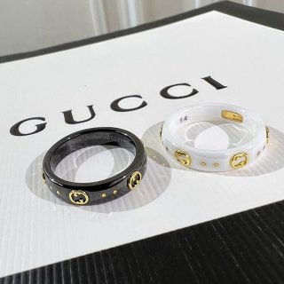 Very popular! Gucci Icon 18K Corundum Ring Replica 2 colors guw05213