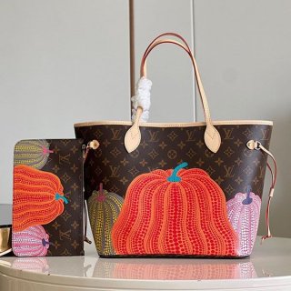 Secured Louis Vuitton x YK Yayoi Kusama Collaboration Tote Bag Replica M46468