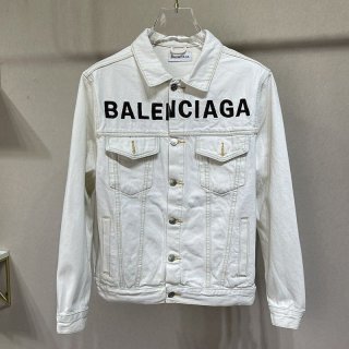 The hottest topic! Balenciaga denim jacket replica white bav45050