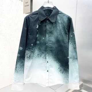 Free shipping Louis Vuitton Monogram Shirt Replica vui08208