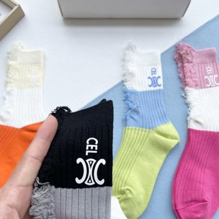 Super limited edition Celine boxed socks replica CEC95458