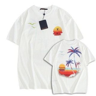 Immediate delivery Vuitton T-shirt copy Monogram Comics vuz61361