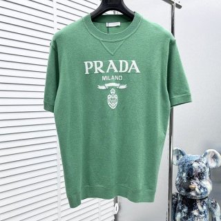 Rare Prada Simple Crew Neck T-Shirt Replica puv53991