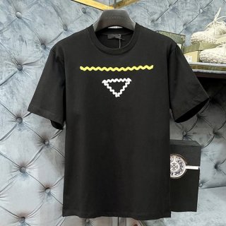 Perfect gift? Prada T-shirt replica cotton short sleeve 82482